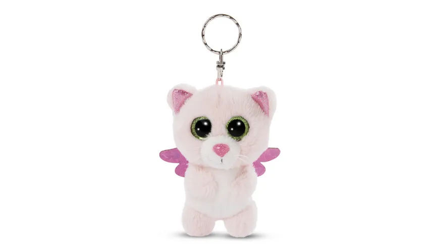 NICI Glubschis Schutzengel Schlenker 9cm Katze Glowy