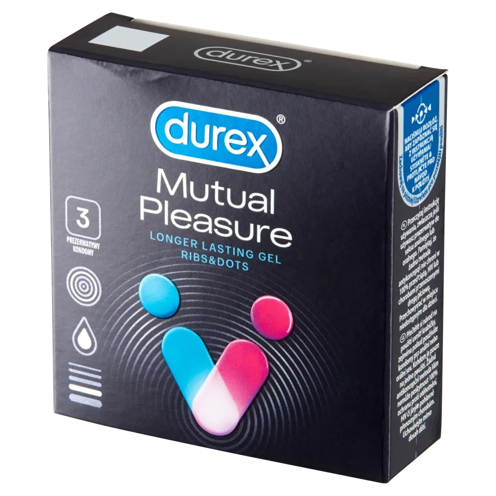Προφυλακτικά Durex Performax Intense, 3 τεμάχια.