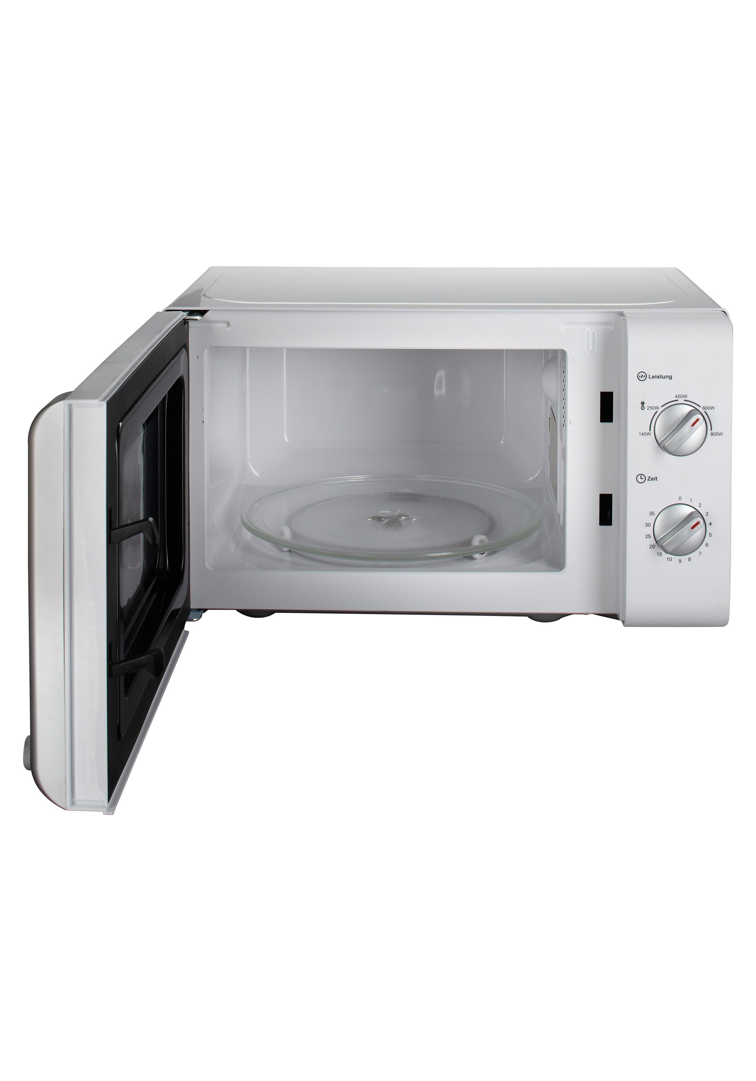 Privileg Mikrowelle 150472, Mikrowelle, 20 l, mit 5 Leistungsstufen, weiß