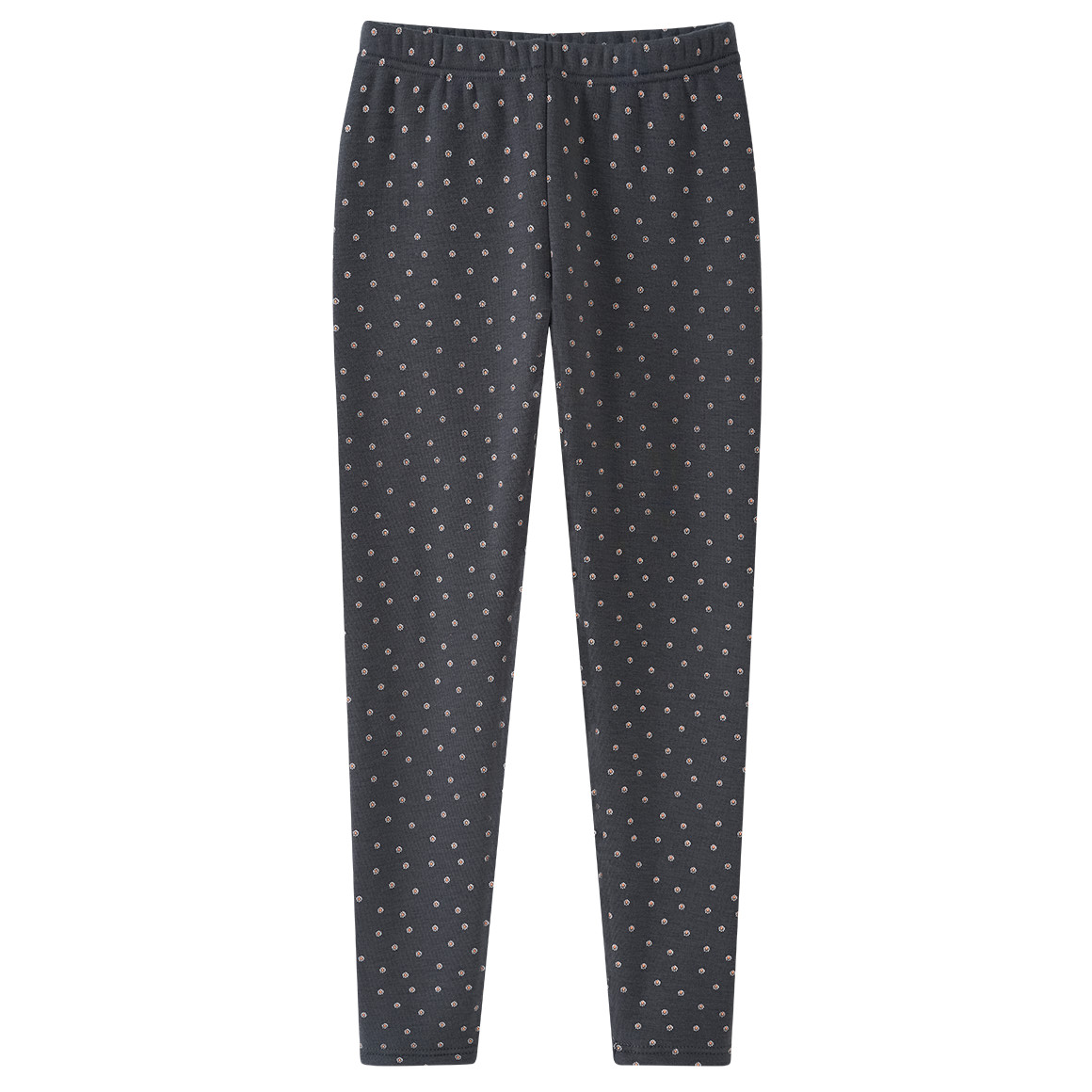 Mädchen Thermo-Leggings mit Blümchen-Allover