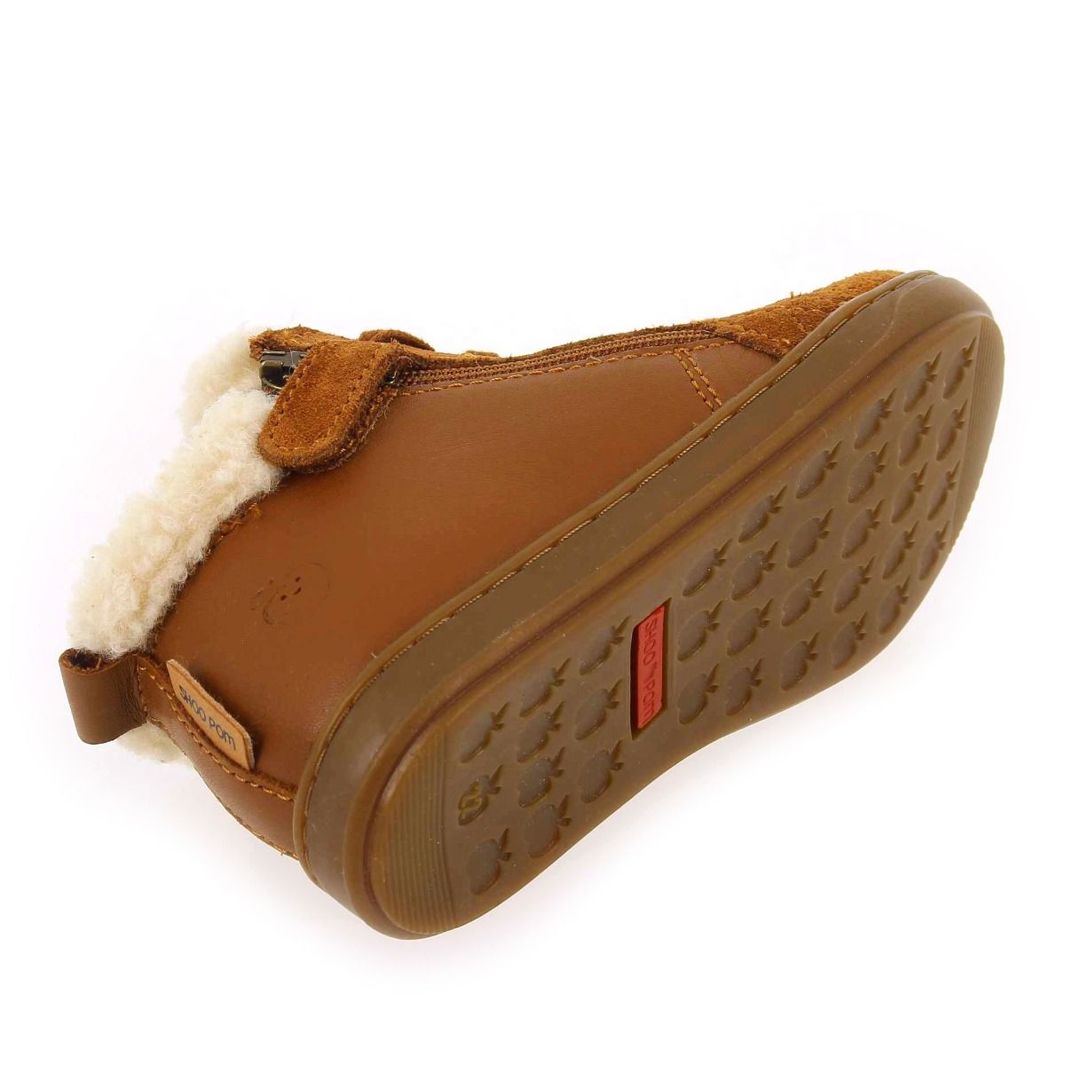 Shoopom  BOUBA ZIP WOOL H23 - Camel