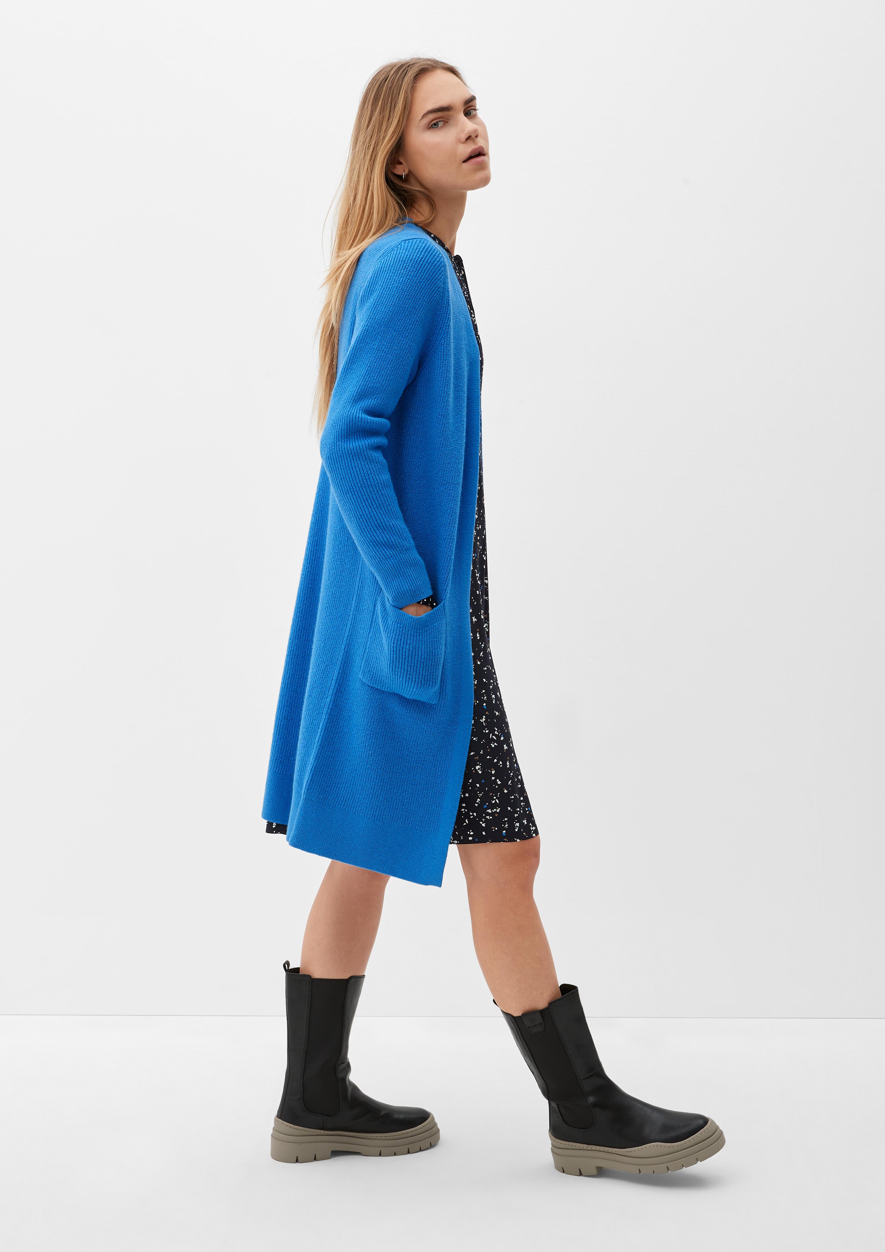 Cardigan mit Rippstruktur  2125671-5547