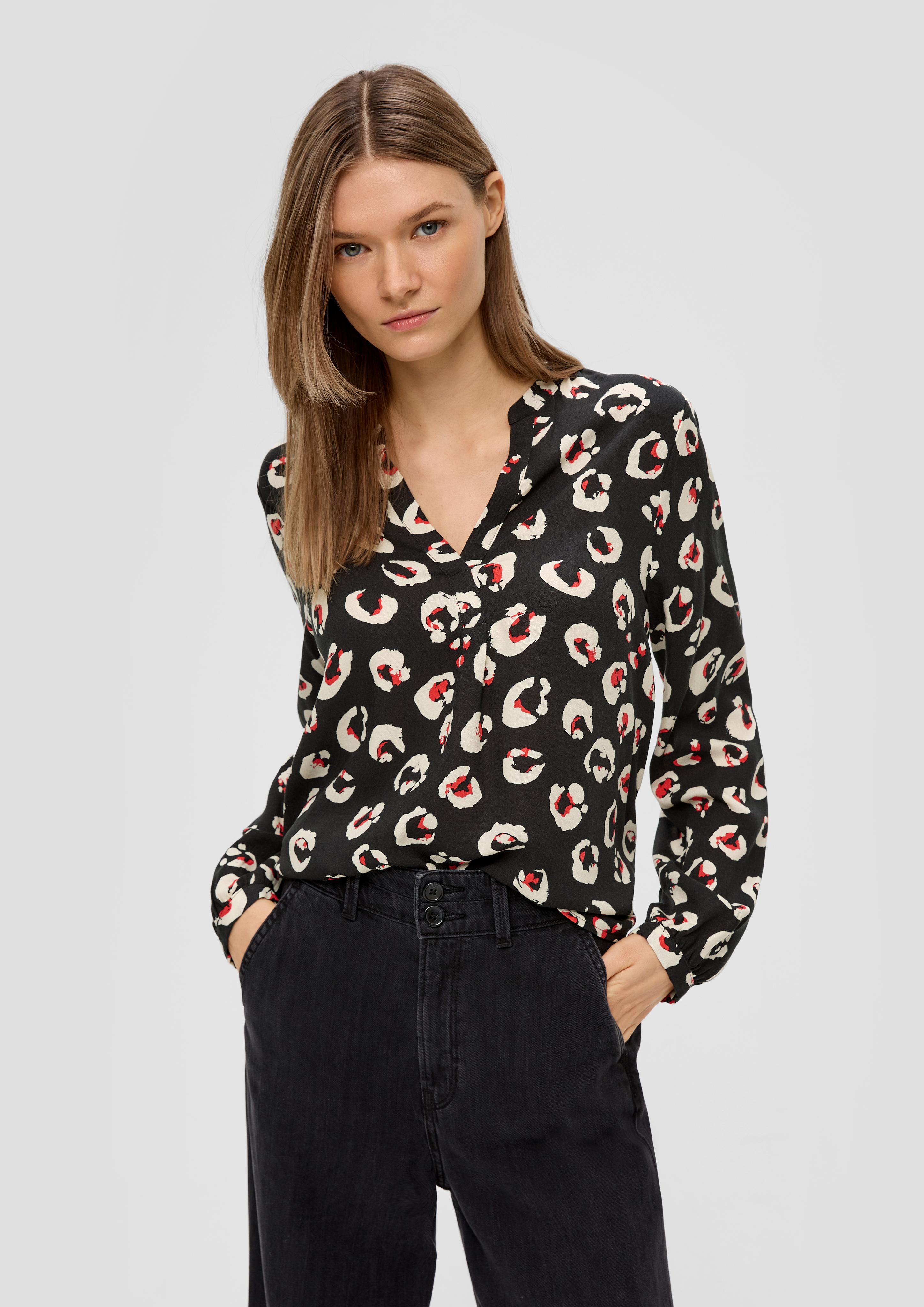 Viskosebluse mit Dobby-Struktur  2139035-99A1