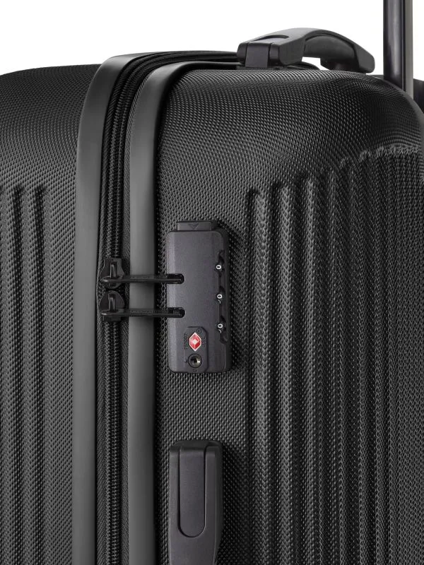 Travelite BALI Trolley mit 4 Rollen Größe M - Schwarz