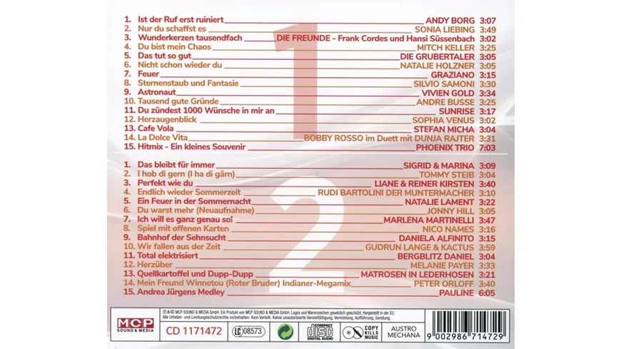 Die Schlager-Hits des Jahres 2023