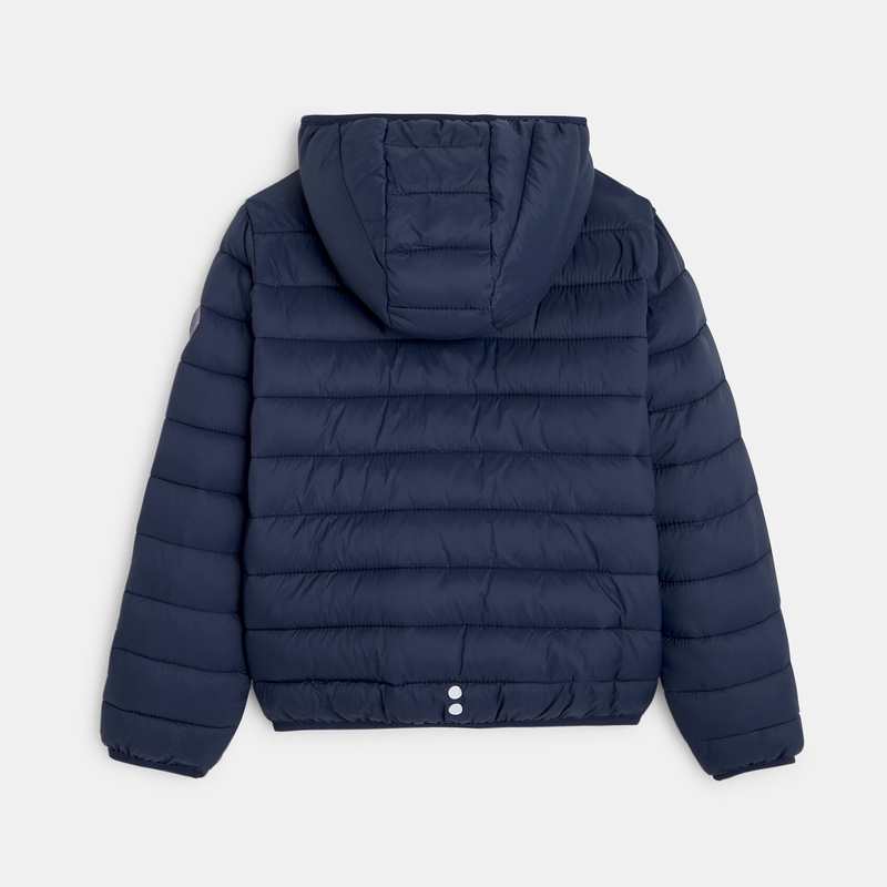 Doudoune chaude et légère bleue garçon