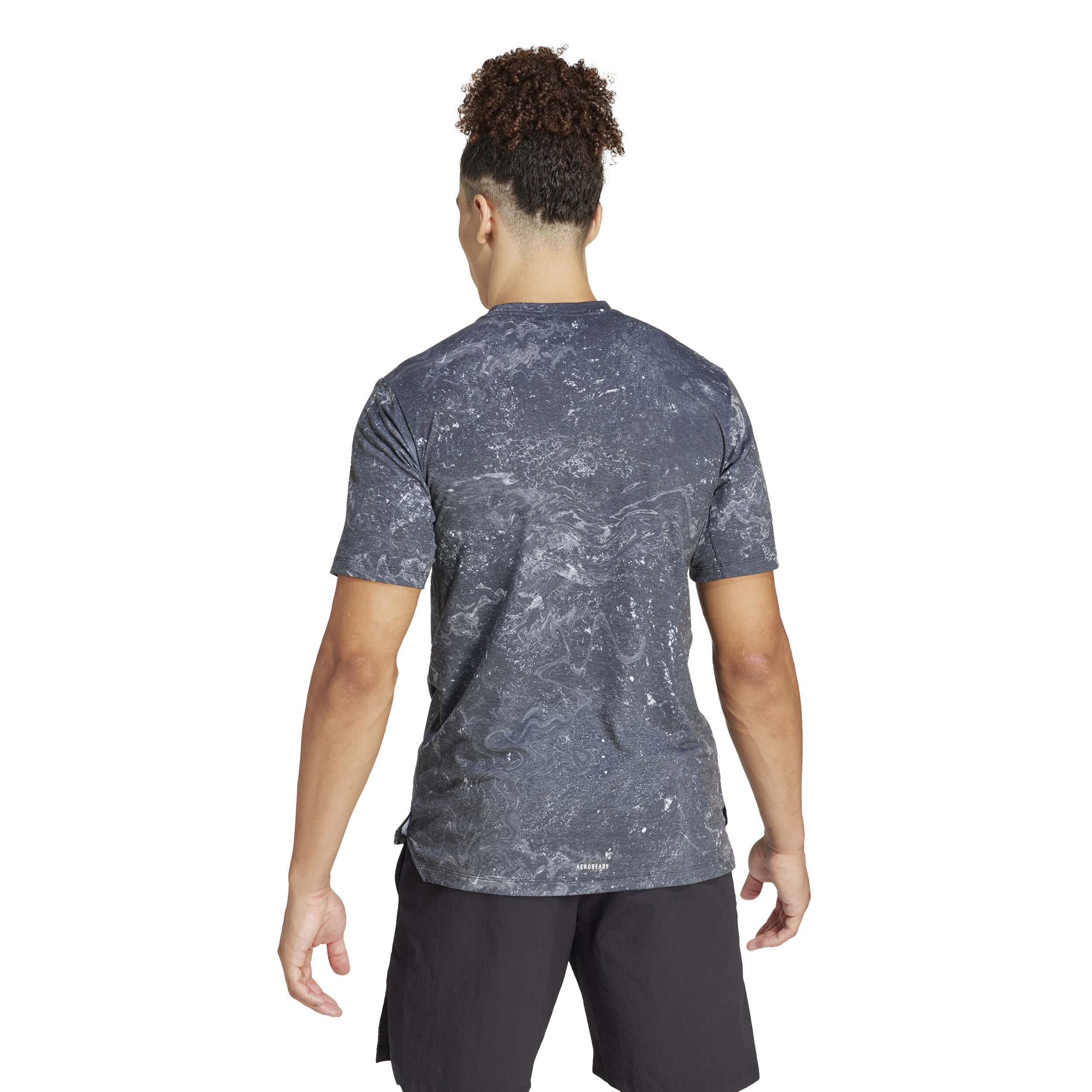 Woven Power T-Shirt Herren - Grau, Mehrfarbig