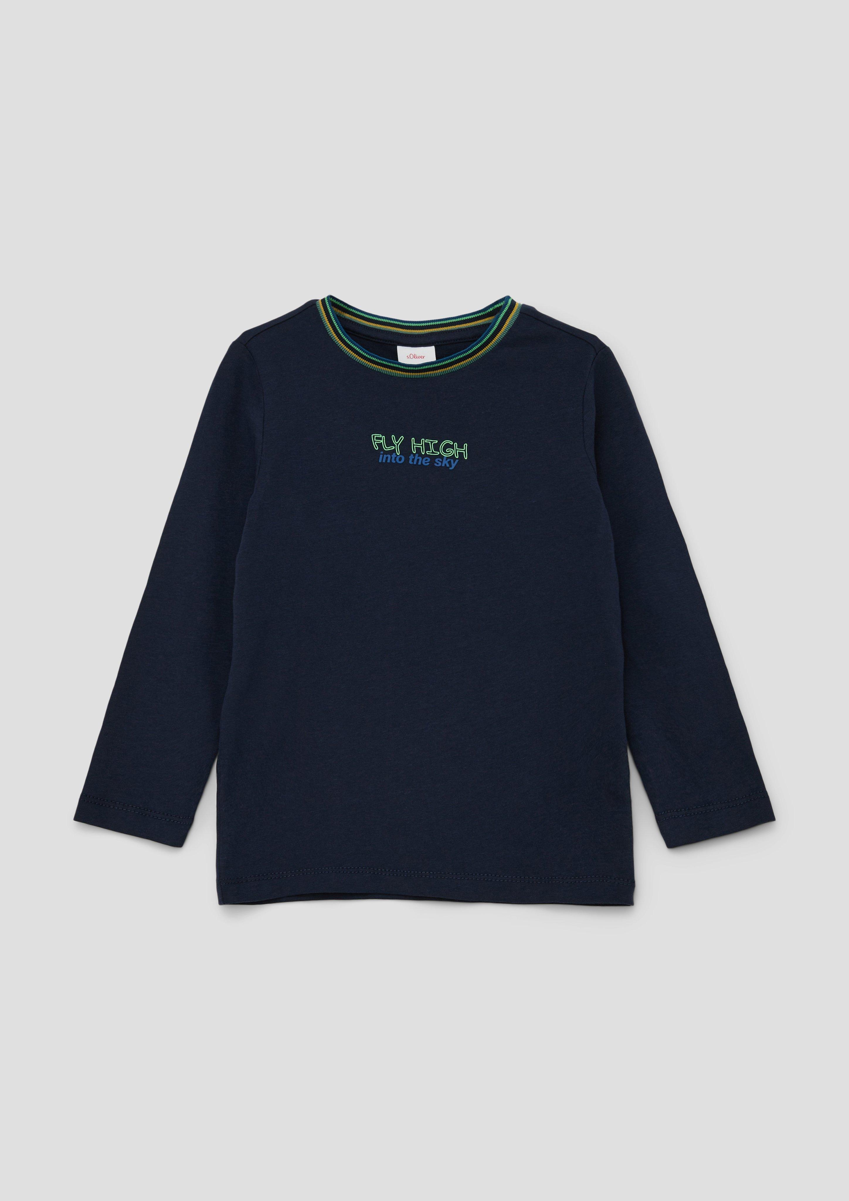 Longsleeve mit Schrift-Print  2134229-5952