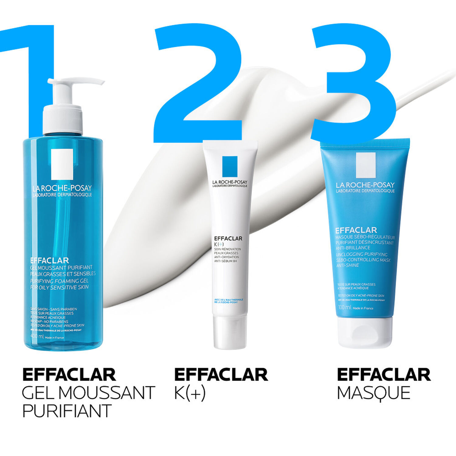 la roche-posay Effaclar K + Soin Rénovation 40 ml