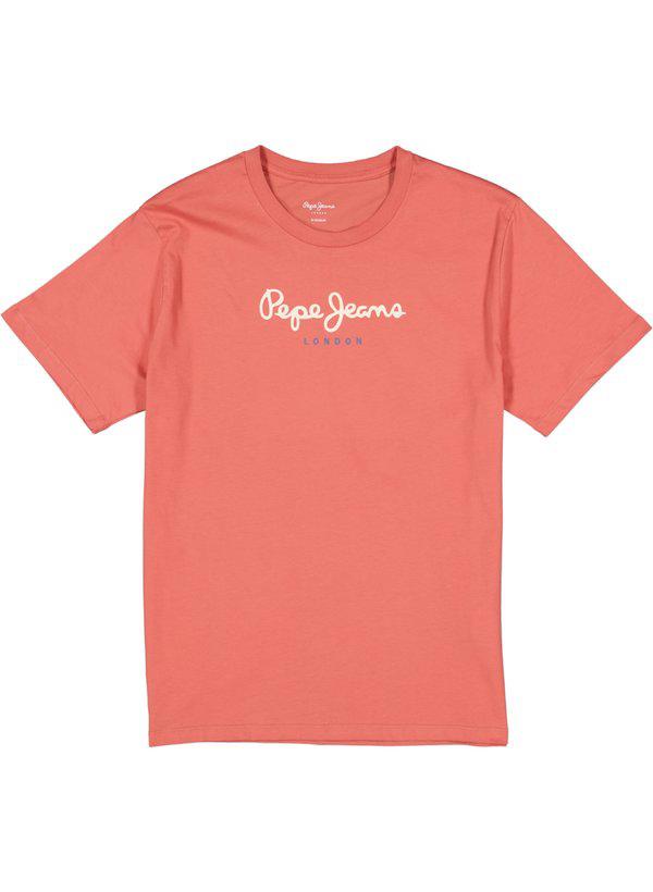 Pepe Jeans, T-Shirt, Regular Fit, Baumwolle, koralle
