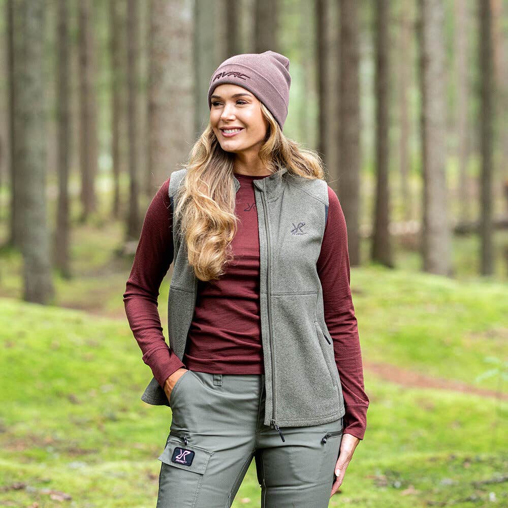 Essential Fleece Vest Femme Black