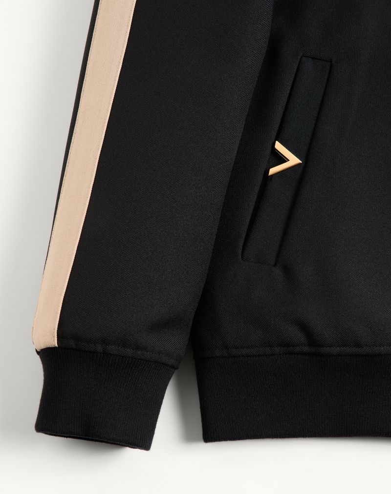 Valentino Nylon Sweatshirt Med Vgold