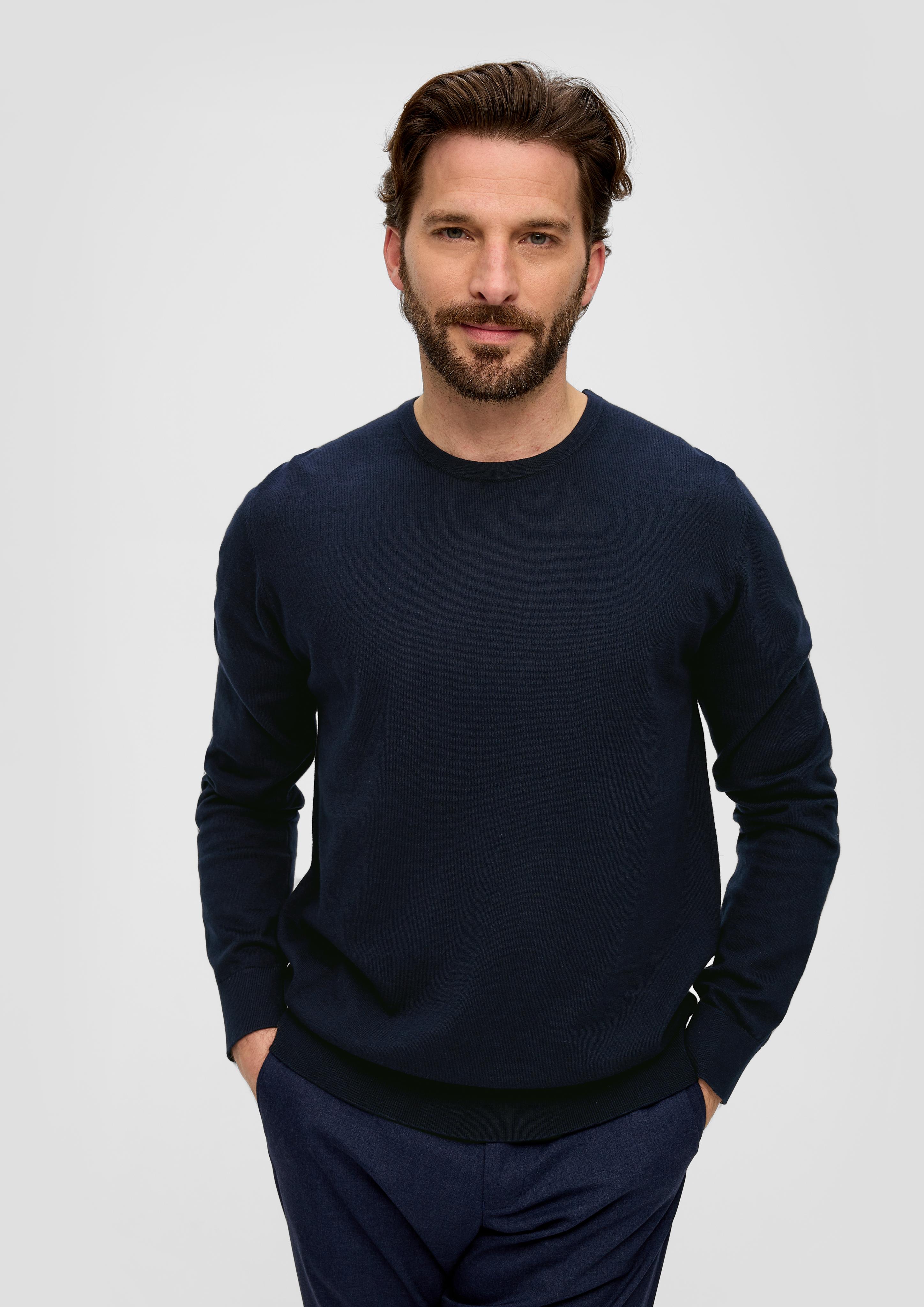 Strickpullover mit Crew Neck  2143065-5978