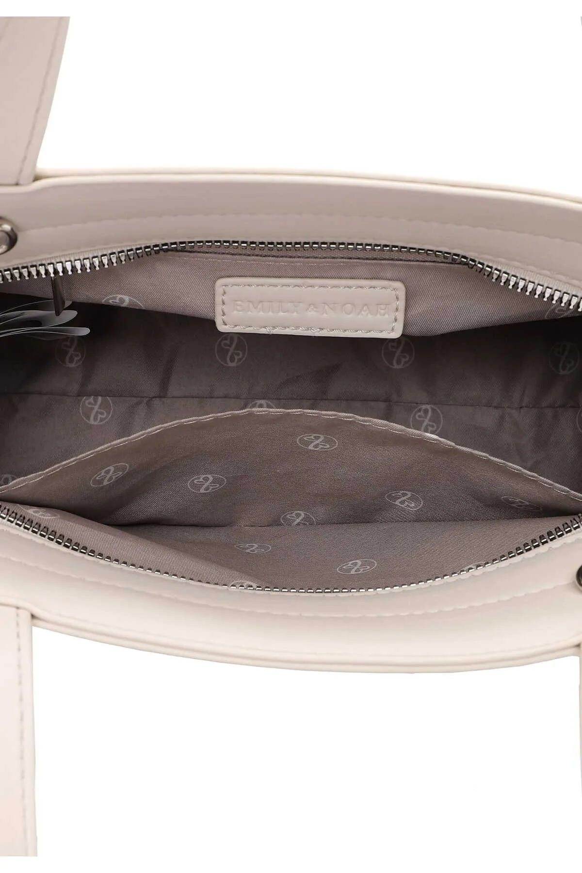 Emily & Noah  Handtasche - Ecru - Unifarben
