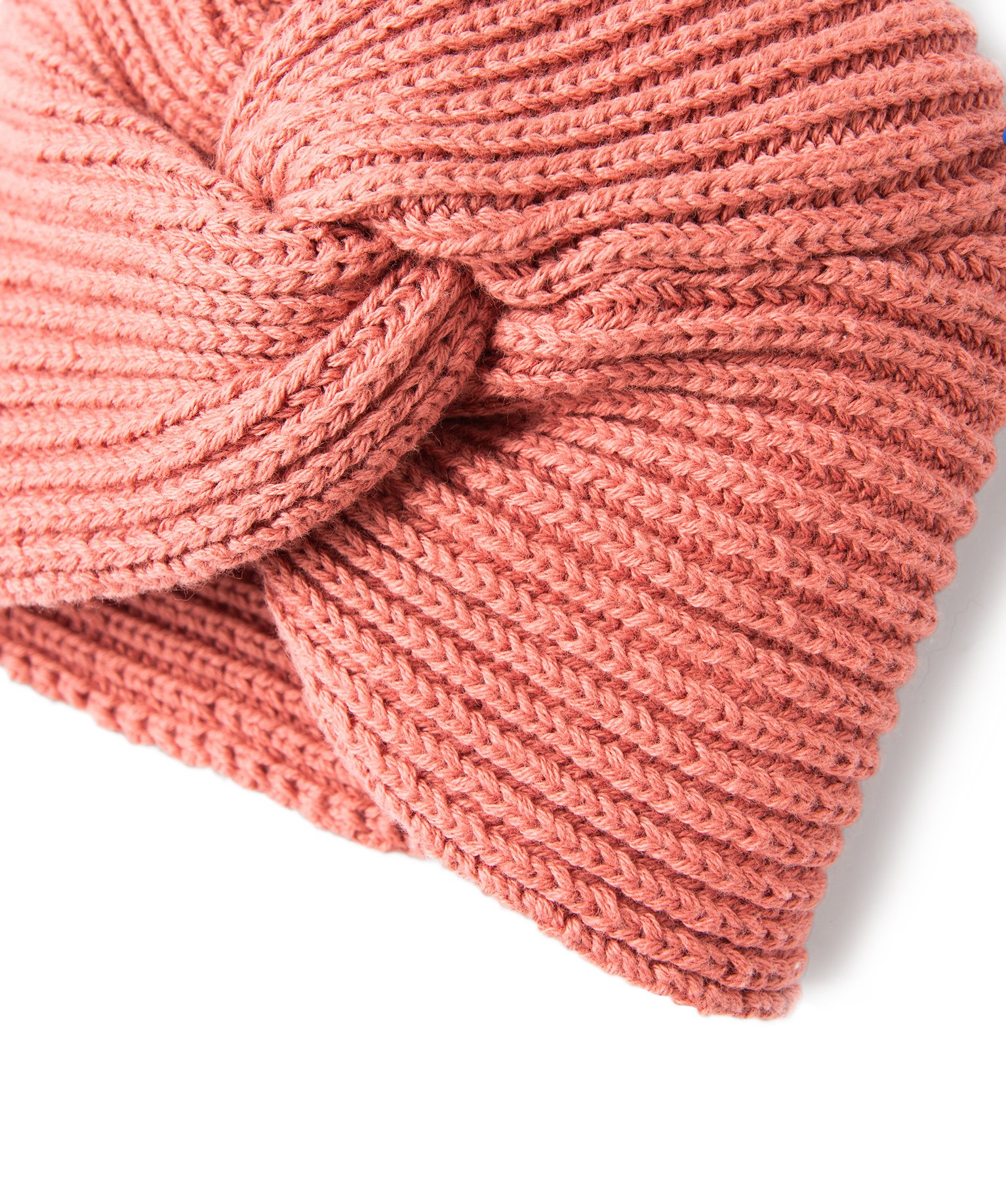 Bonnet bébé de naissance en maille torsadée rose | GEMO