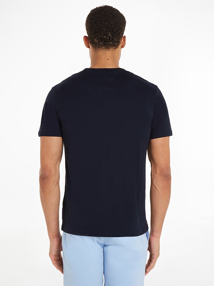 Tommy Hilfiger Shirt in Dunkelblau günstig kaufen