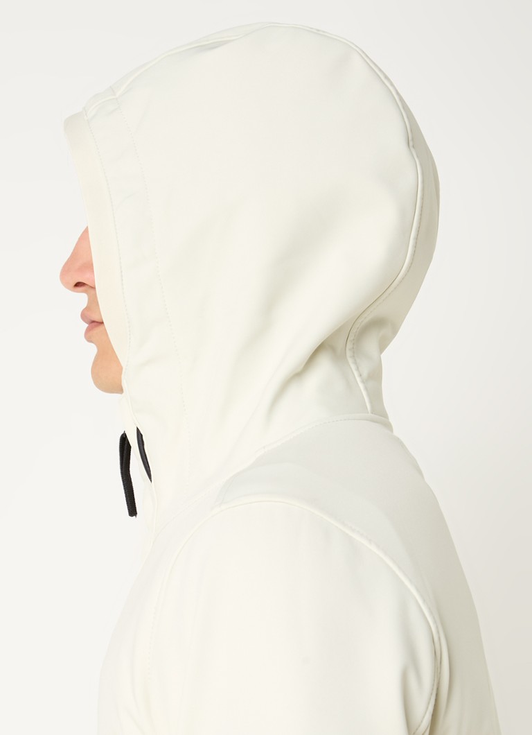 Μπουφάν Stone Island 8115Q softshell με τσέπες με φερμουάρ και λογότυπο