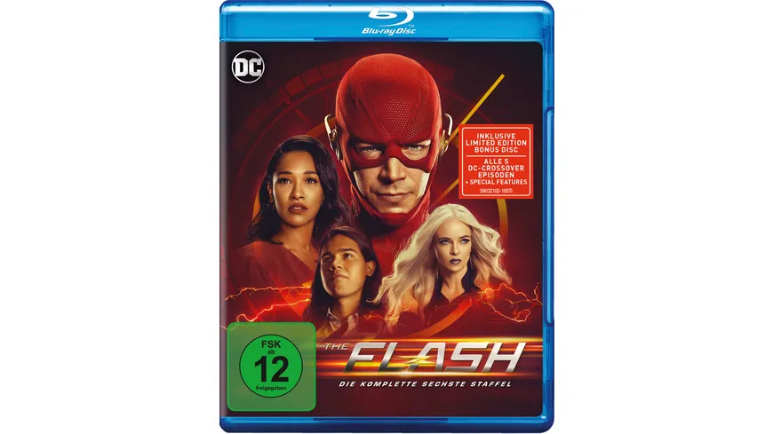 The Flash: Staffel 6  [4 BRs] (+ Bonus-Blu-ray)