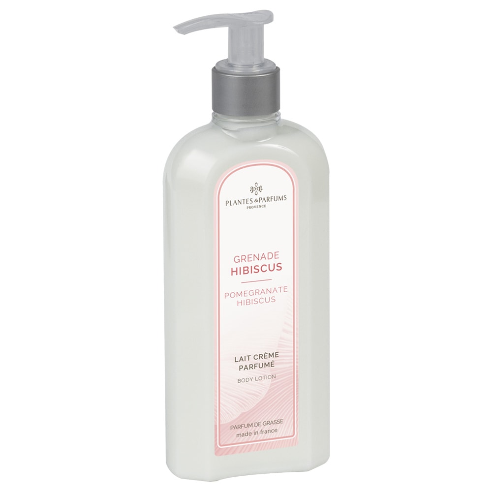 Plantes et Parfums Grenade Hibiscus Lait Crème Parfumé