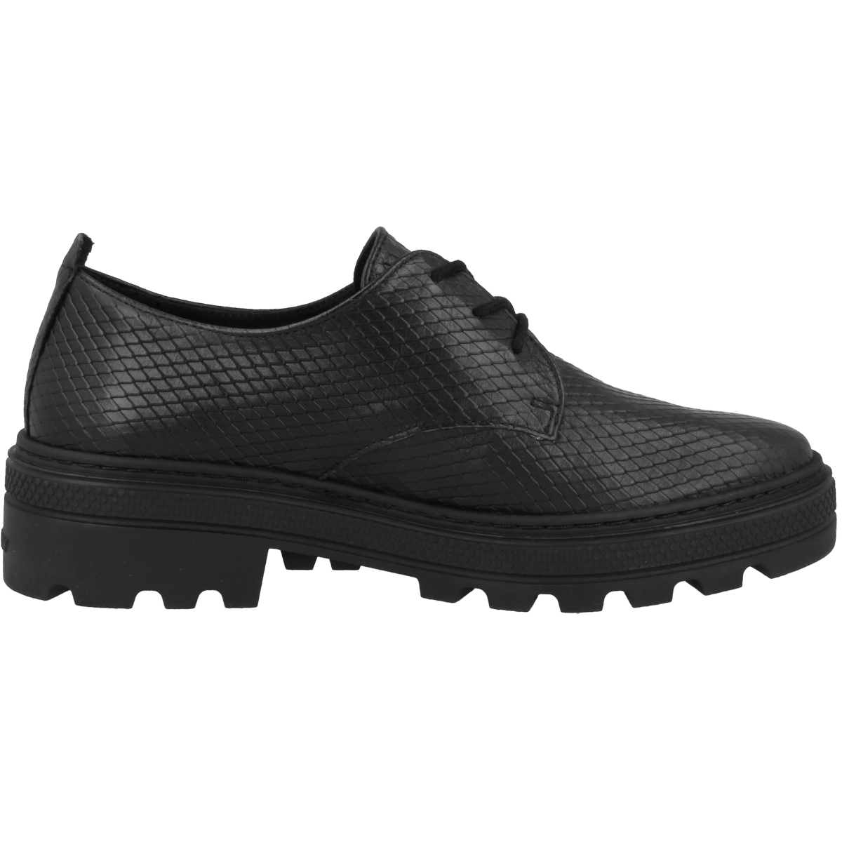 Palladium Pampa Cult Low EMB Schnürschuhe schwarz