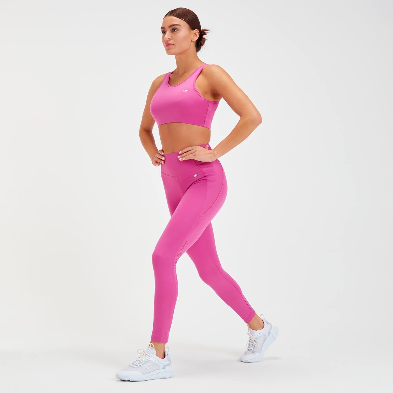 Brassière de sport découpée au laser MP Sculpt pour femmes – Orchidée