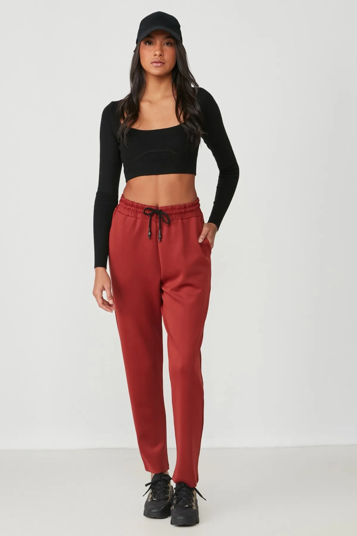 C&City  Jogginghose mit geradem Bein 801 Tile