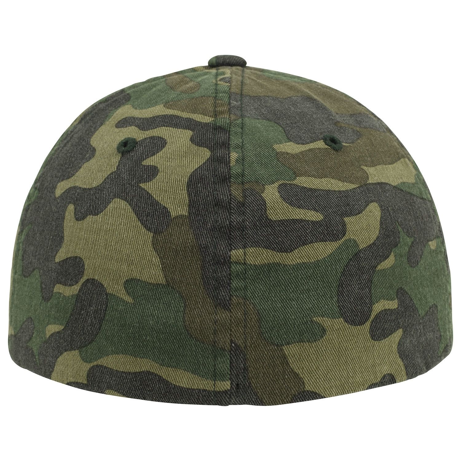 Flexfit Baseball Cap Garment Washed Camo