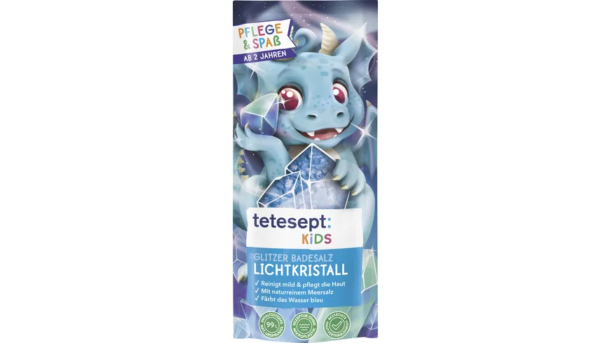 tetesept Kids Glitzer Badesalz Lichtkristall 40 g