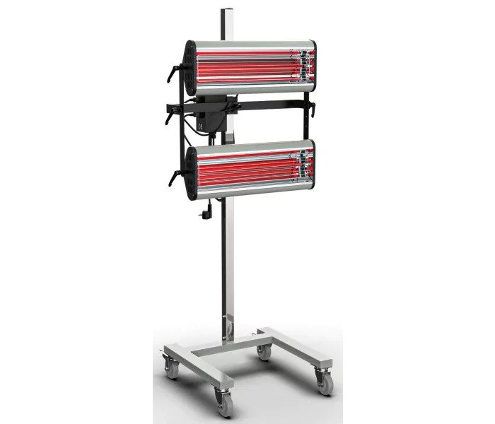 B-Tec 7300137 IR-X2 Essiccatore a infrarossi a onde corte con 2 cartucce