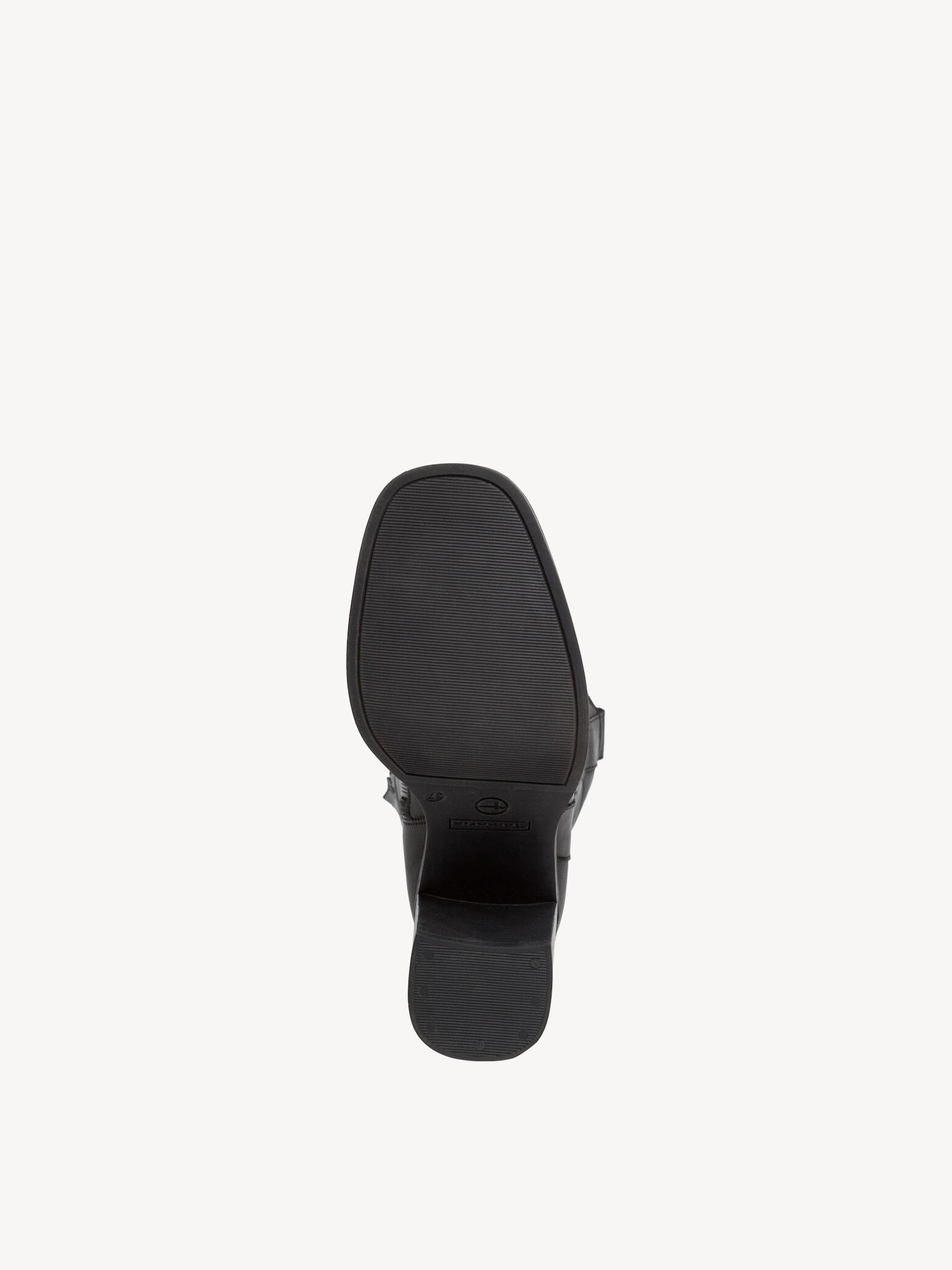 Bottes en cuir - noir