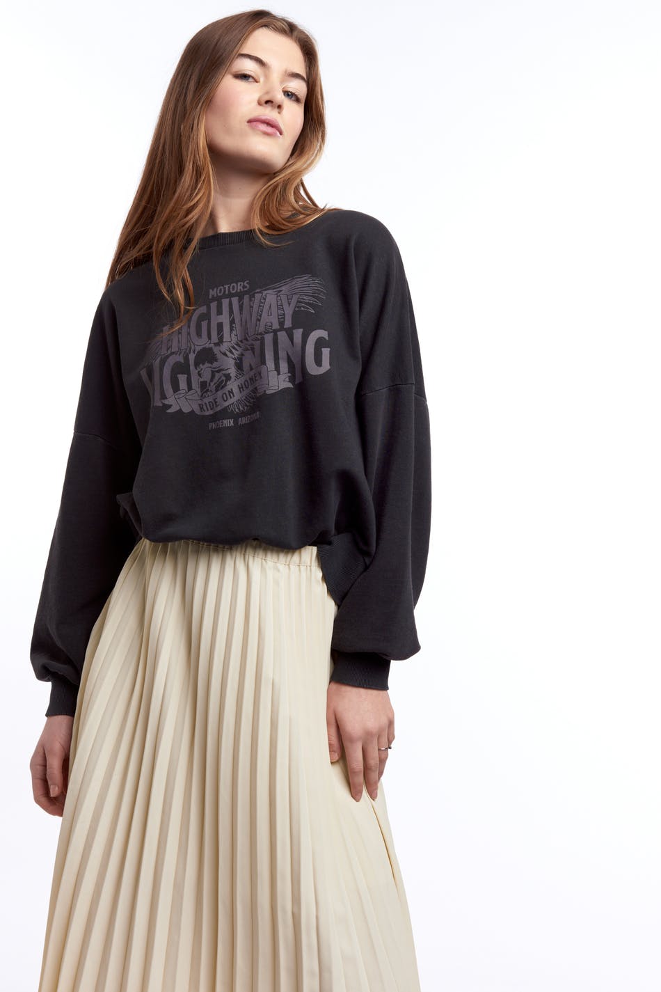 Sarina pleated skirt