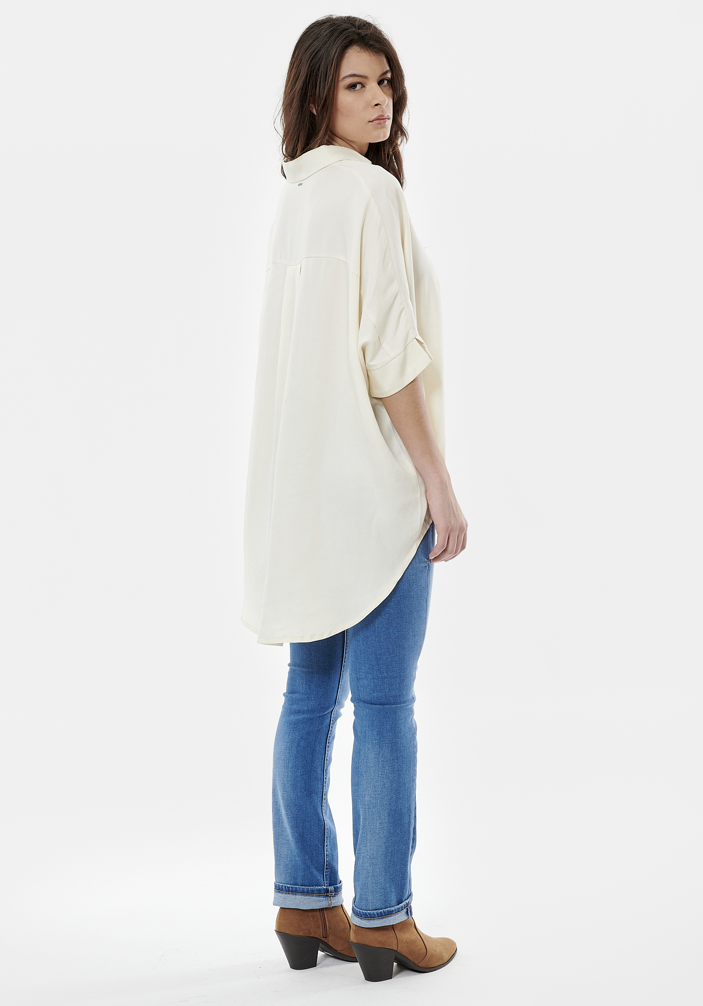 BRAM   Blouse écrue femme