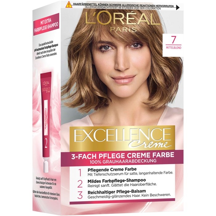 3-Fach Pflege Creme Farbe