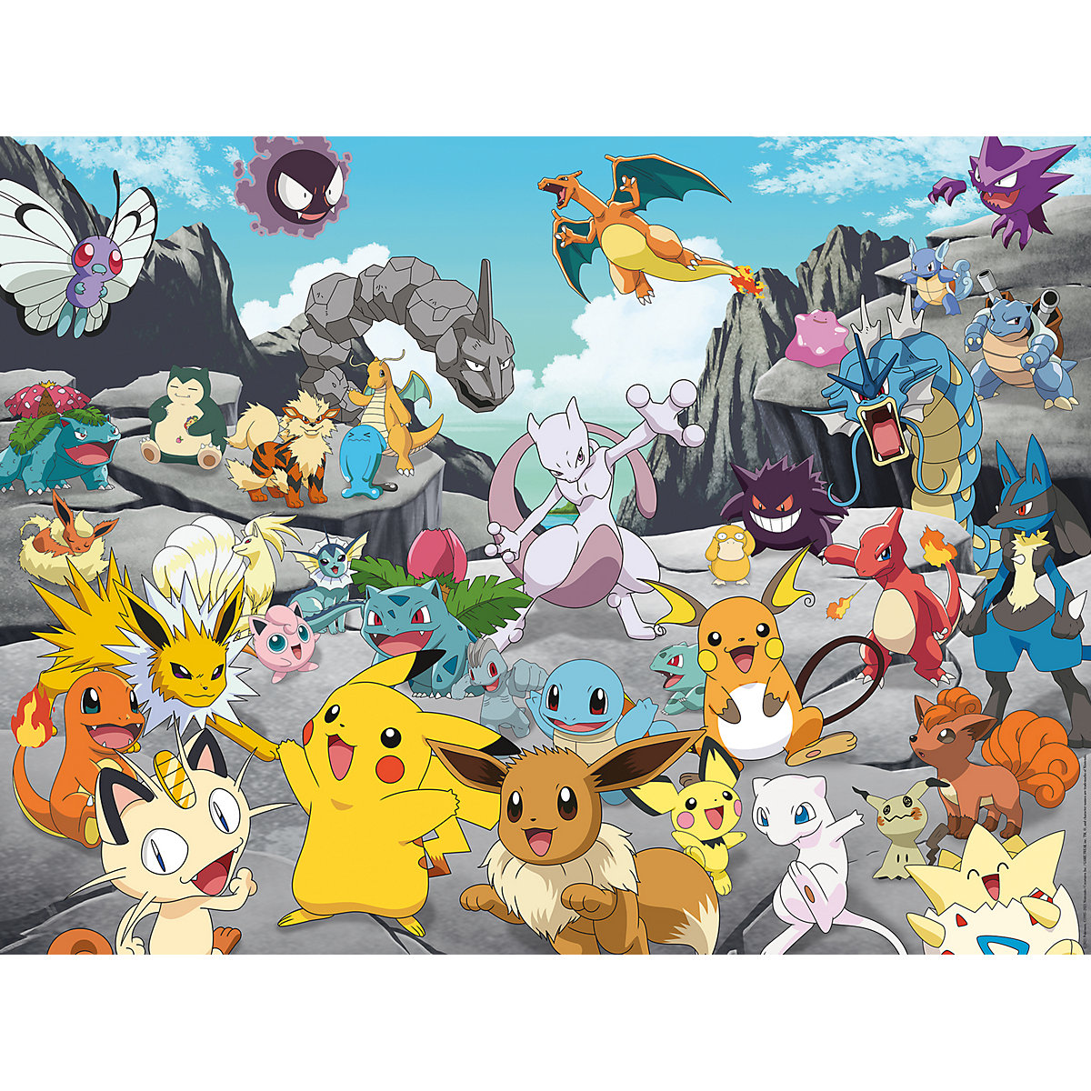 Puzzle Pokémon Classics, 1.500 Teile