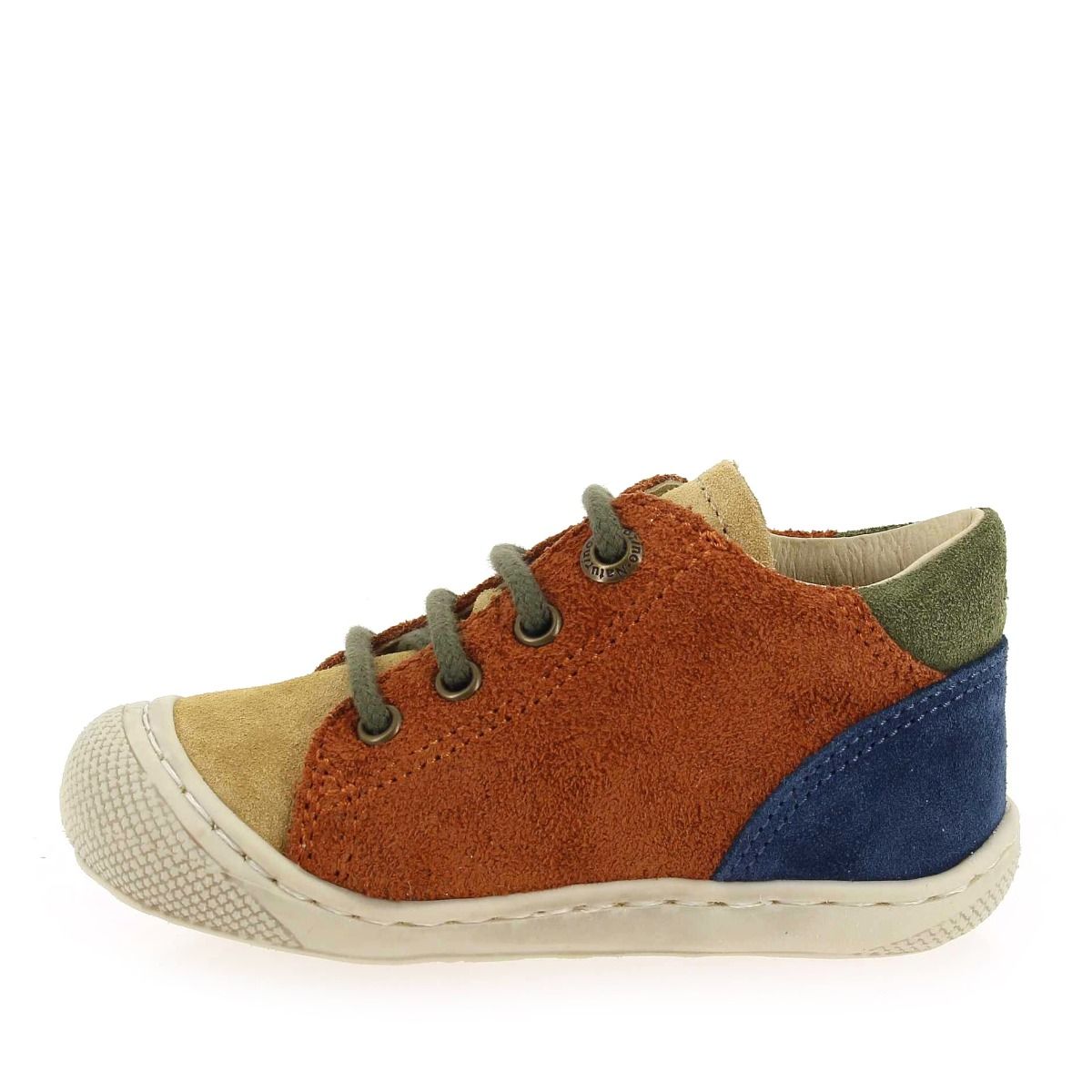 Naturino  ROMY SUEDE - Jaune Marron Bleu