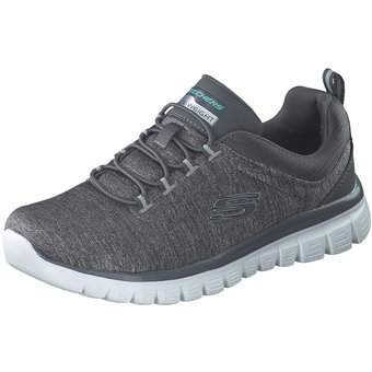 Skechers Slip On Sneaker in grau
