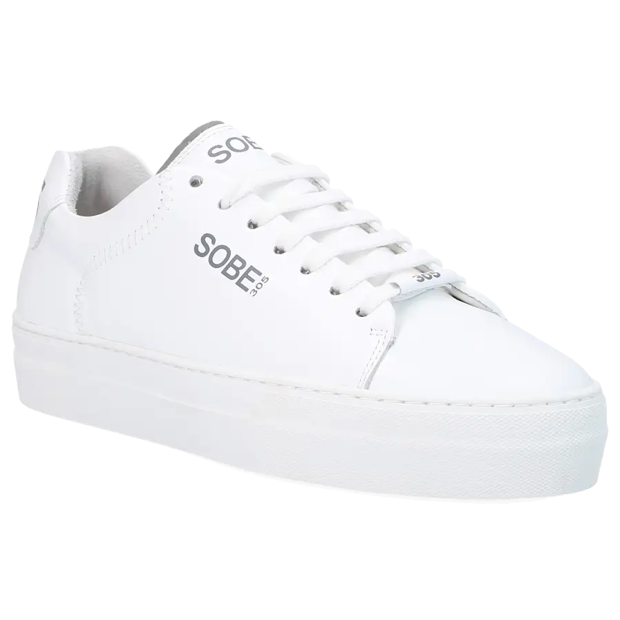 305 SOBE - Sneaker low MIAMI Kalbsleder - weiß