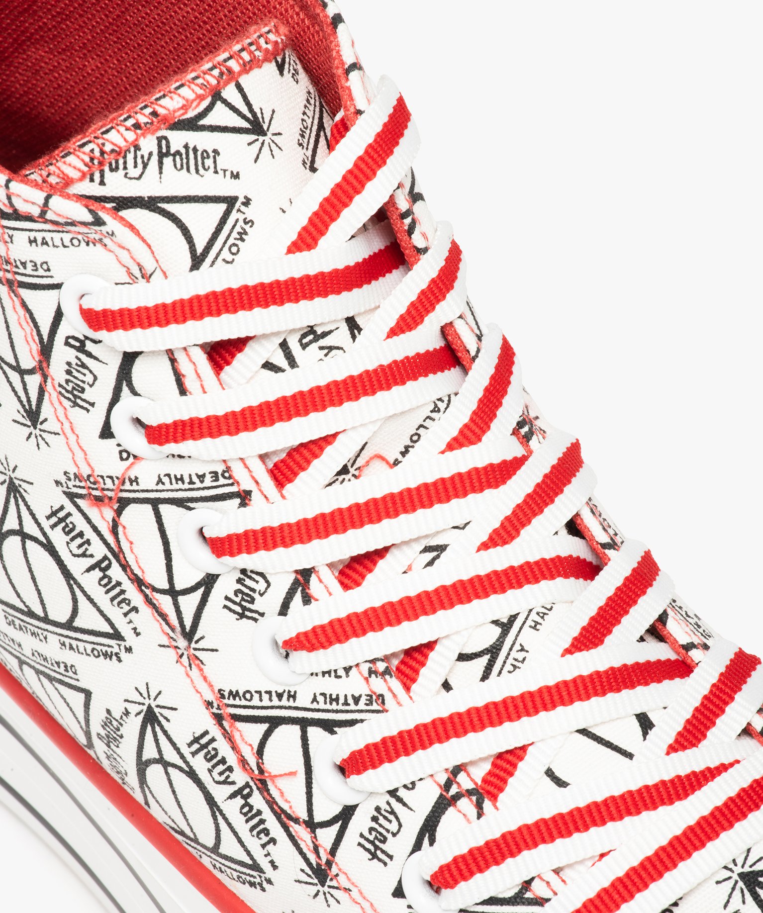 Baskets femme montantes imprimées - Harry Potter blanc | GEMO