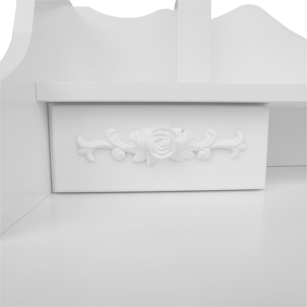 Home Deluxe Schminktisch ROSY - Weiß