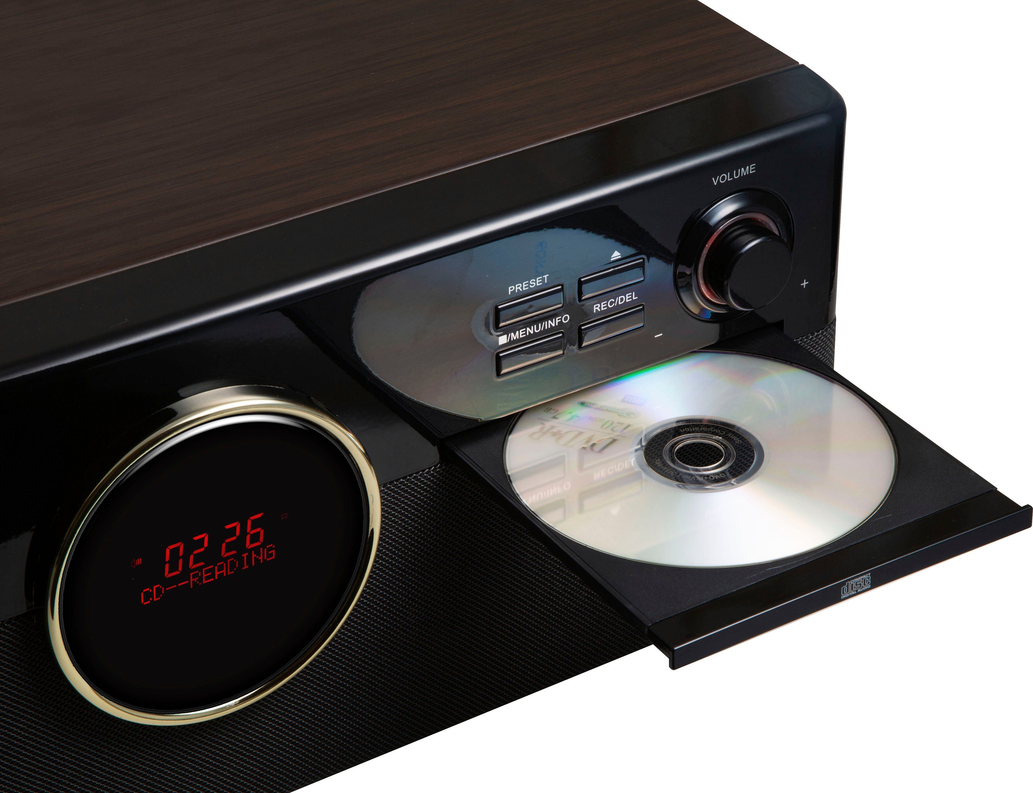 Technaxx DAB+ Bluetooth LP-Player TX-137 Multifunktionsspieler (Riemenantrieb, Bluetooth)