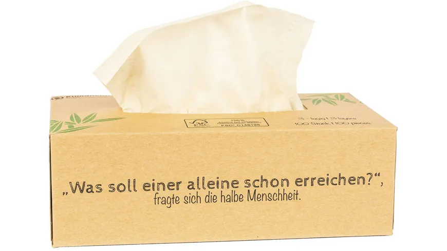 pandoo Bambus-Taschentücher