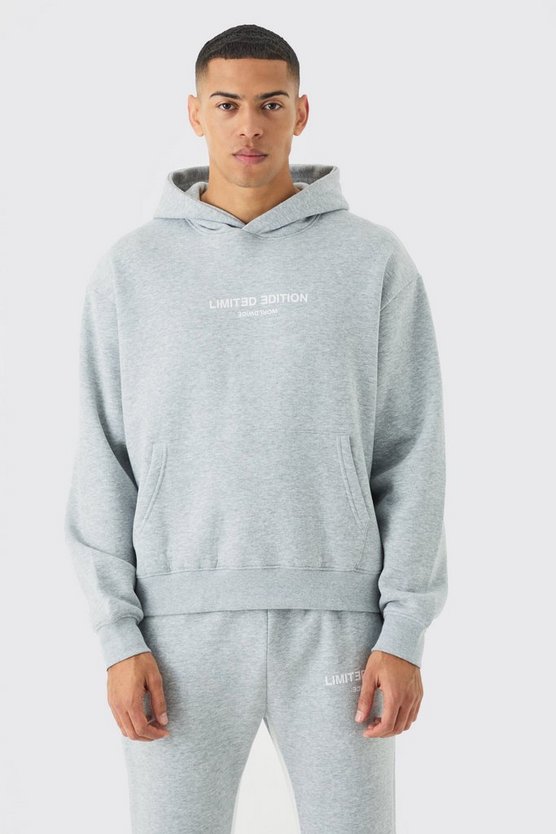 Kastiger Oversize Limited Trainingsanzug mit Kapuze