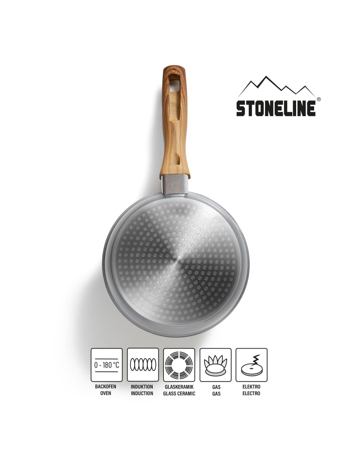 Stoneline Bratpfanne 18 cm | ohne Deckel in Grau günstig kaufen Ø 18 cm