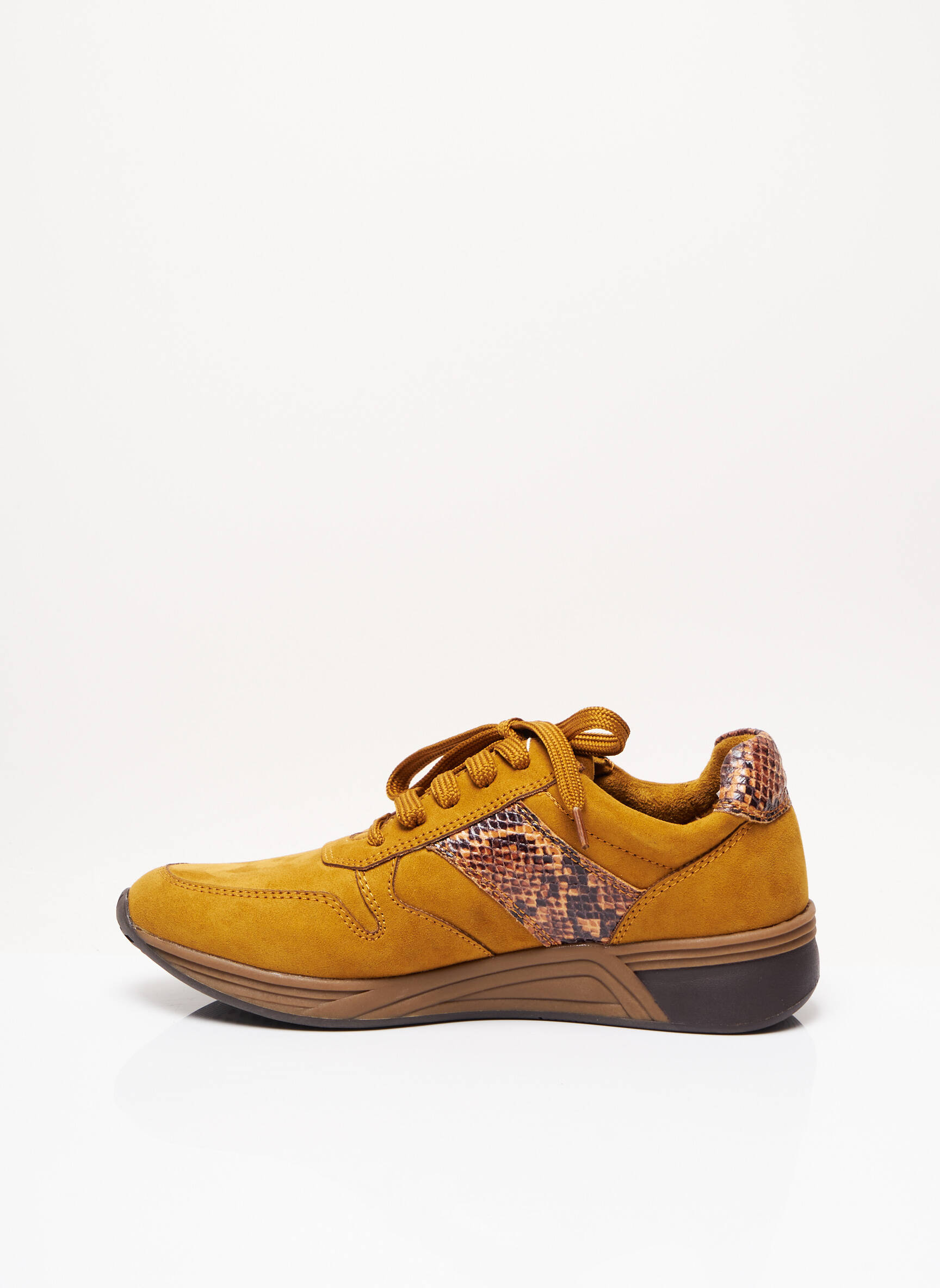 Marco Tozzi Baskets Femme couleur jaune