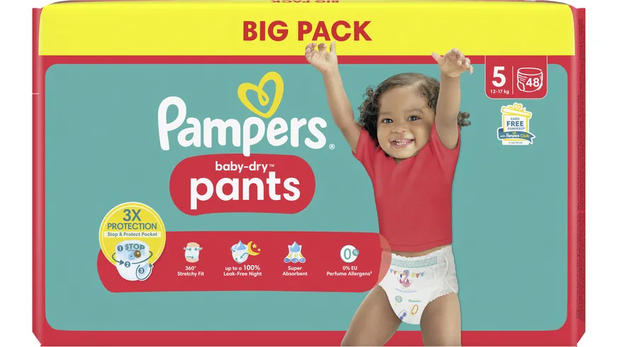 Pampers baby-dry pants Big Pack