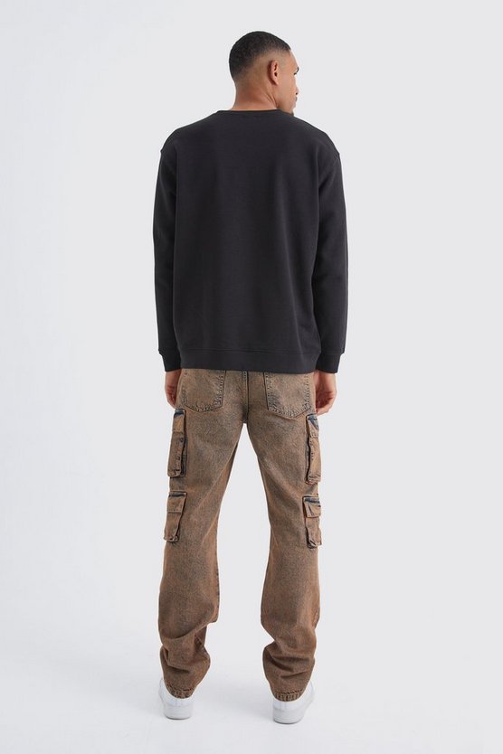 Tall Oversize Sweatshirt mit Print
