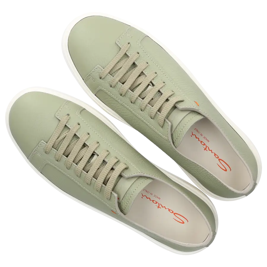 Santoni - Sneaker low MBCD21 Kalbsleder - grün