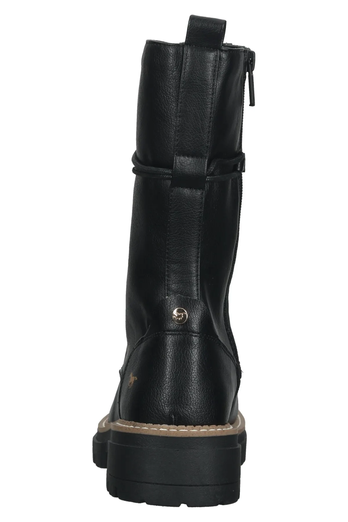 Mustang  Stiefelette - Schwarz - Blockabsatz