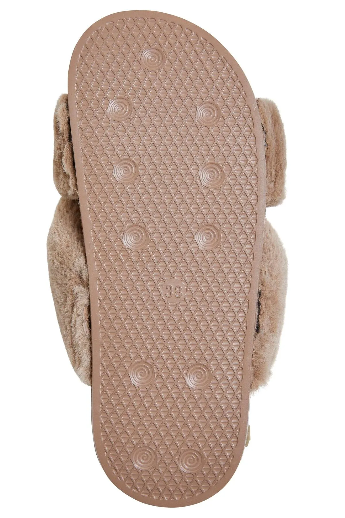 Romika  Damen RO22Q3-W009-023 ROMIKA Women Fake Fur Crossstrap Slide