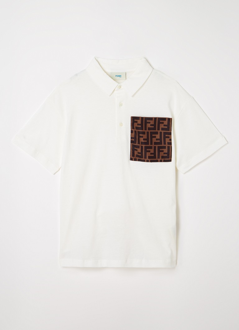 Fendi Polo with logo print